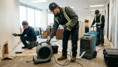 Emergency water damage restoration service in Greensboro, NC for homes and businesses
