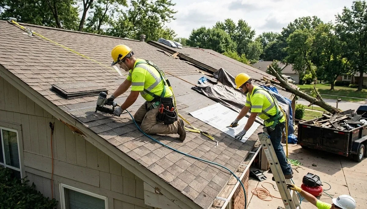 Storm damage restoration team serving Greensboro, NC with 24/7 water damage cleanup