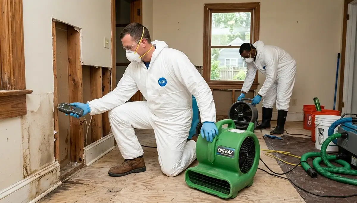 Water damage restoration services in Greensboro, NC